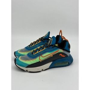 Nike Air Max Shoes Mens 8.5 Multi Abyss 2090 Running Comfort Sneakers CZ7867-300